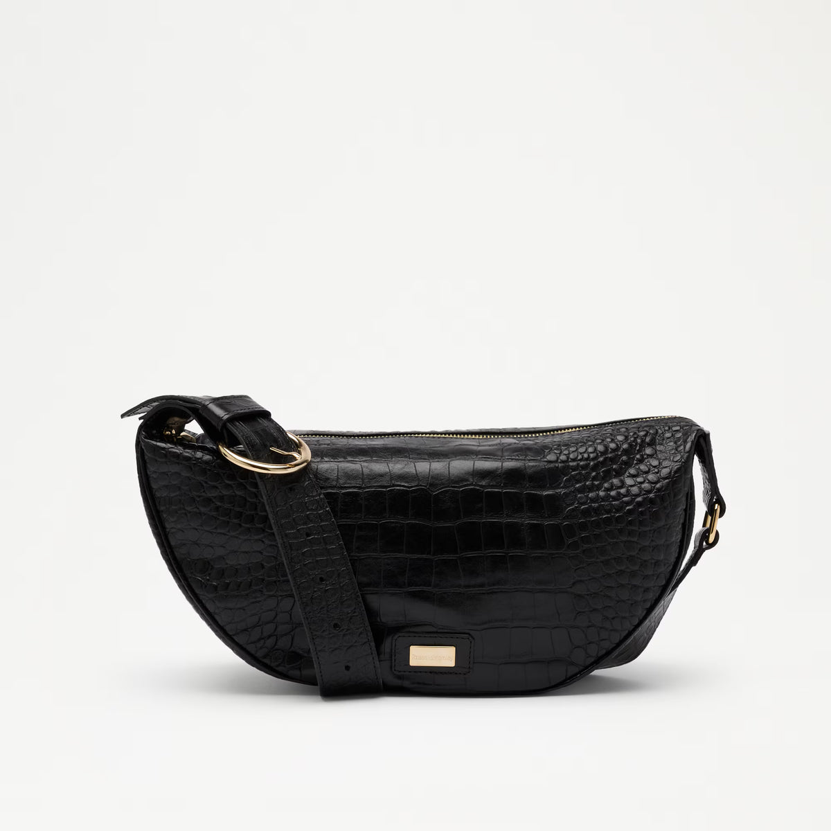 ParabolaHalf Moon Crossbody Bag