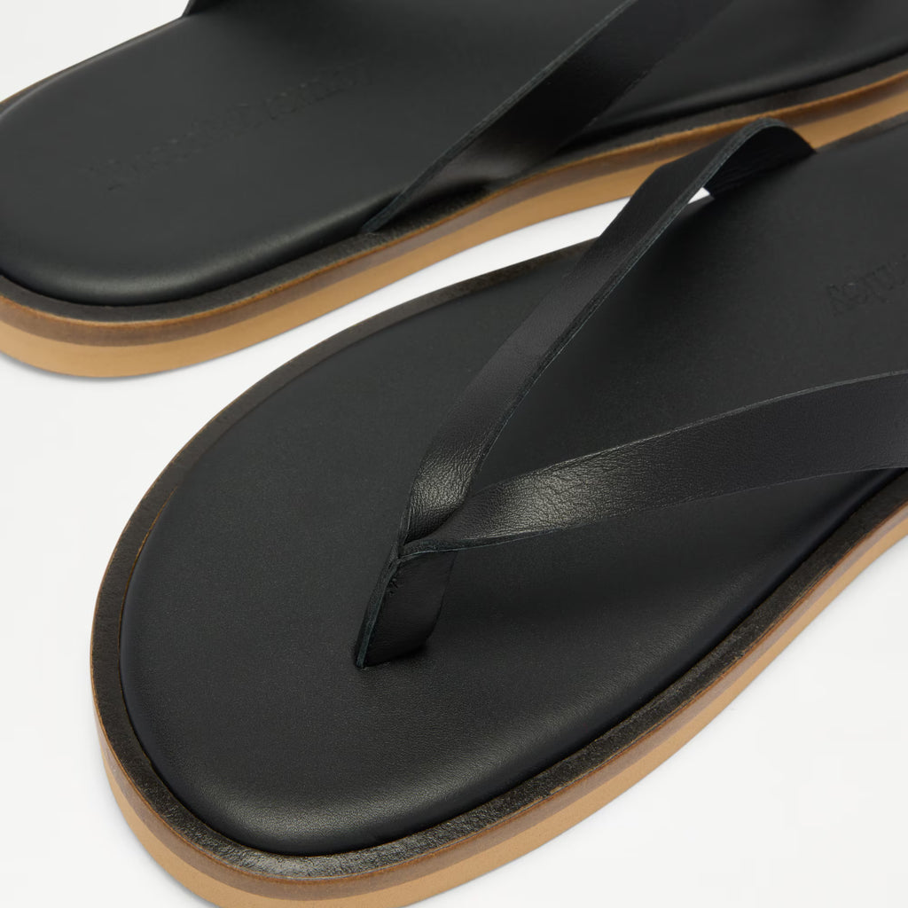 HayleThin Leather Flip Flop