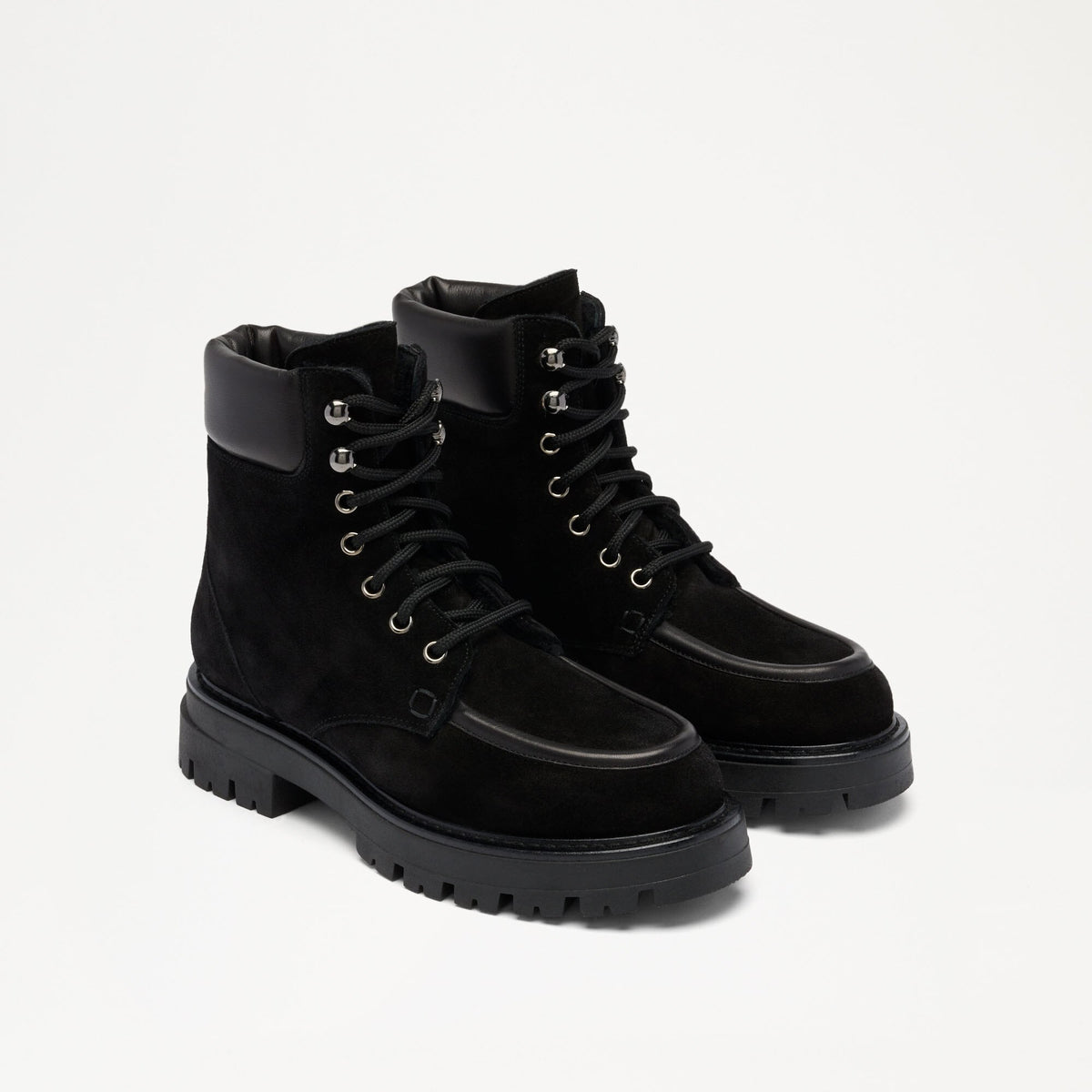 Henlow  ApronCleated Lace Up Ankle Boot