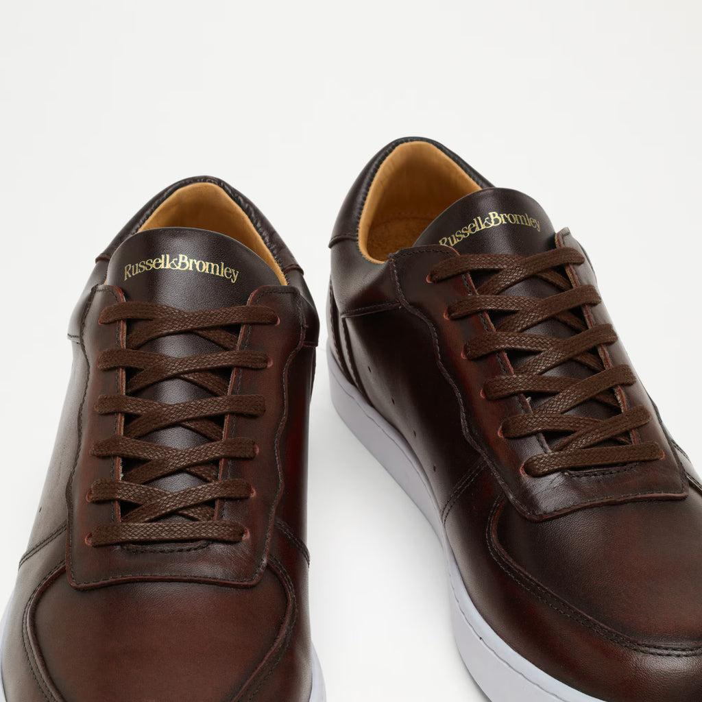 ReboundedOxford Leather Trainer