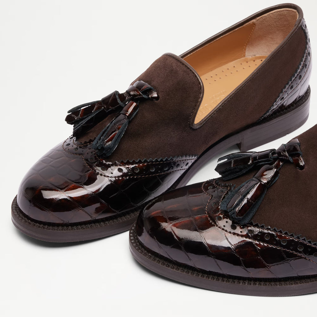 TasselBrogue Tassel Loafer
