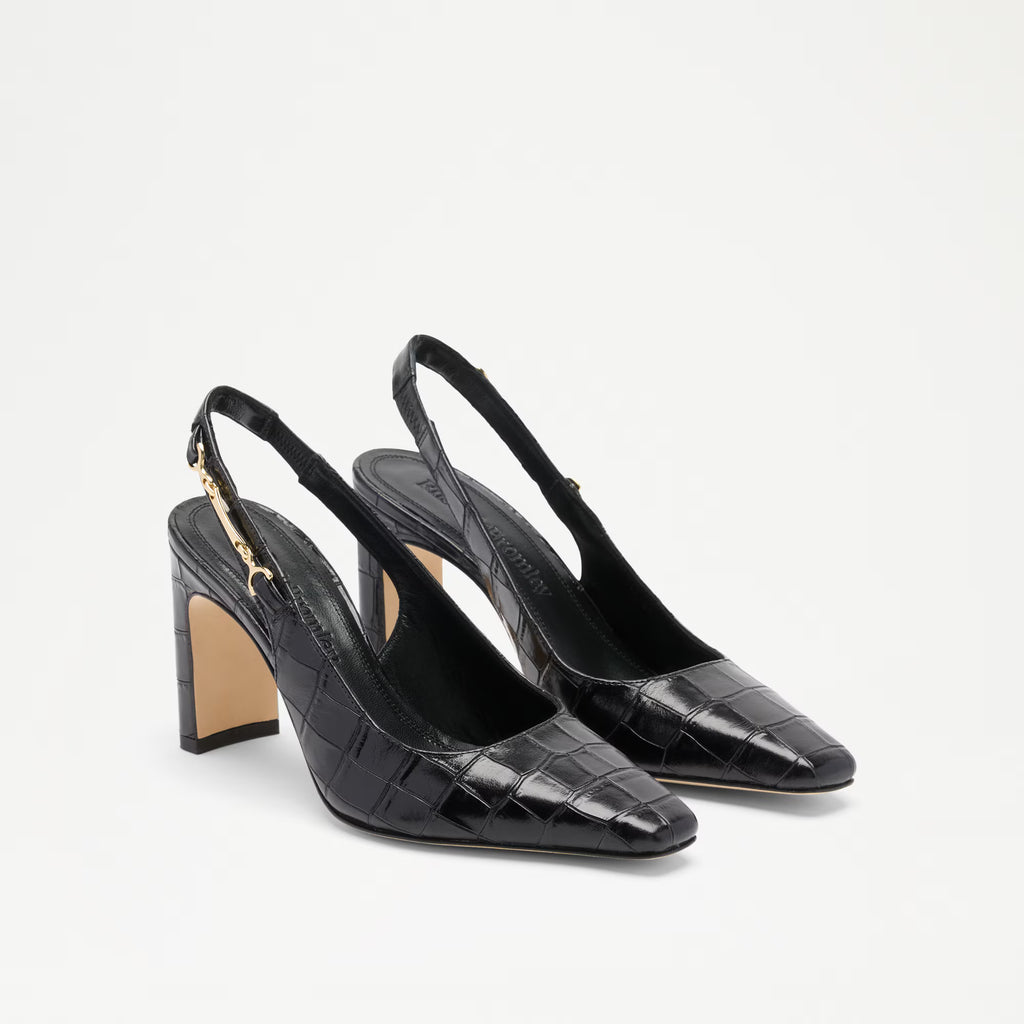 Marley SlingbackHeeled Snaffle Slingback
