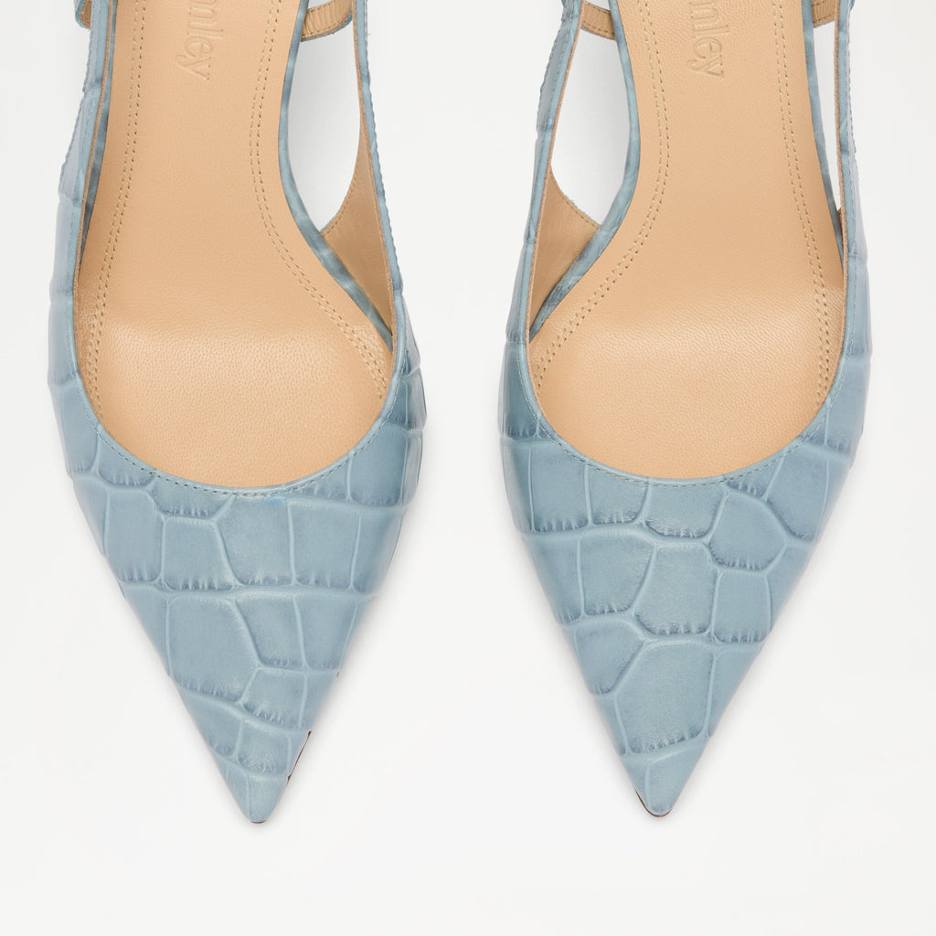 LineyCutout Slingback Heel