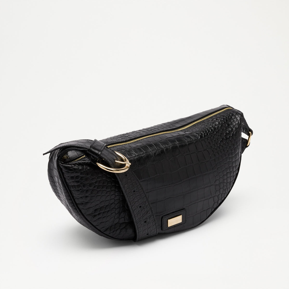 ParabolaHalf Moon Crossbody Bag