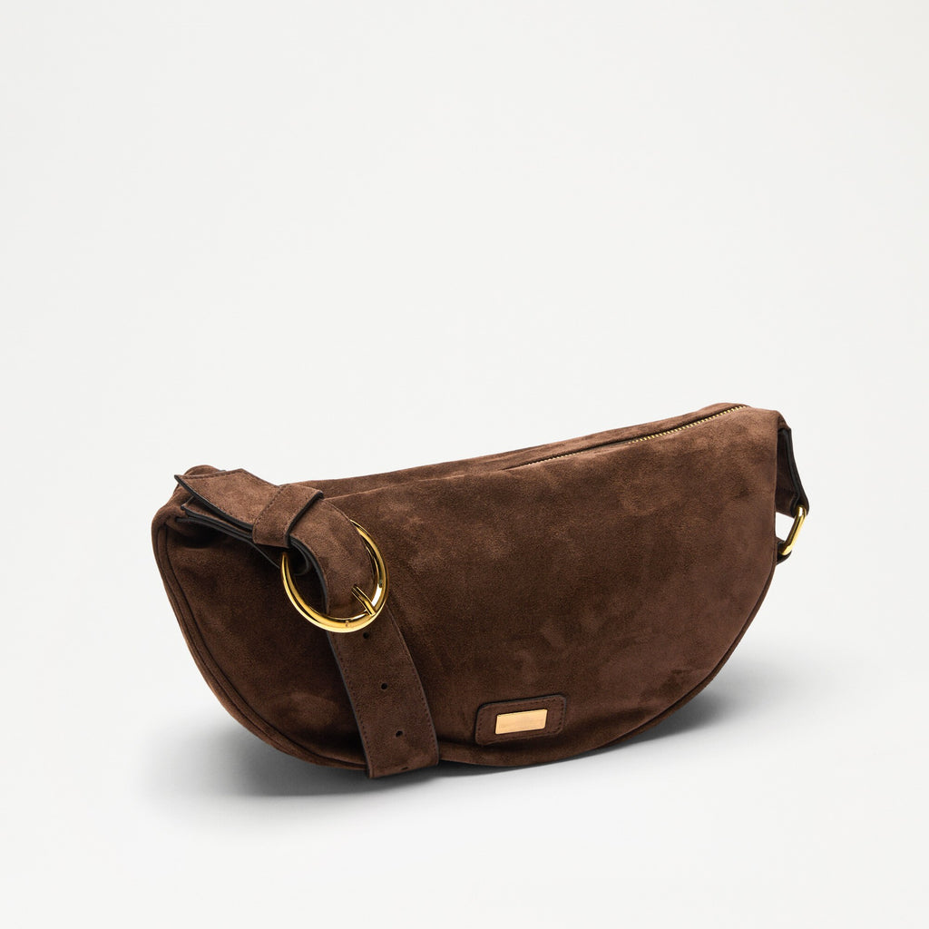 ParabolaHalf Moon Crossbody Bag