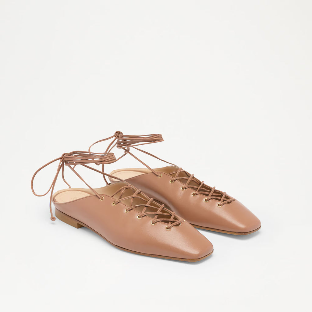 Carden LaceUltra Thin Lace Up Flat