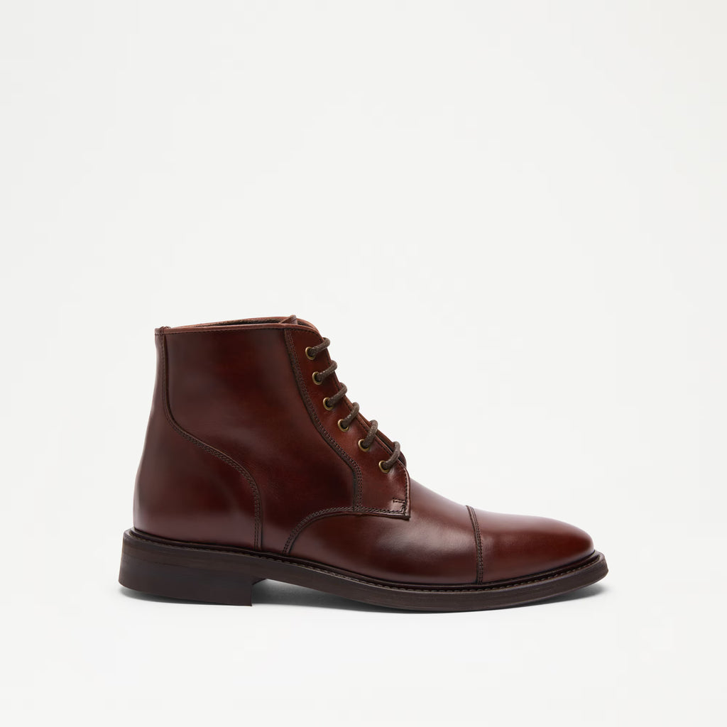 PortobelloToe-Cap Lace Boot