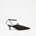 Hillcliffe Lace UpMid Heel Lace Up Court