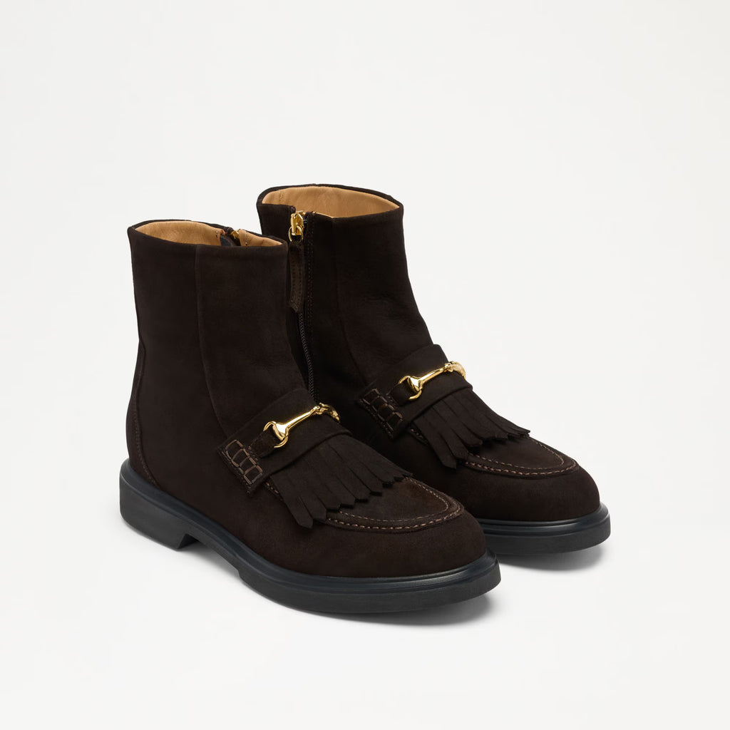 Dalton BootSnaffle Fringe Ankle Boot