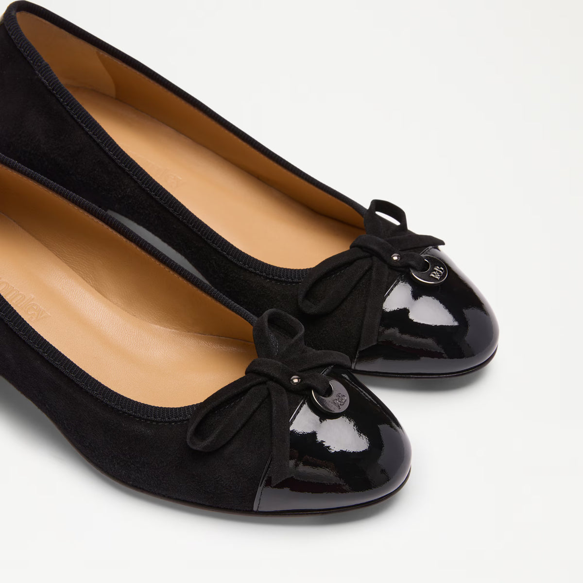 Charming MidBlock Heel Ballet Pump