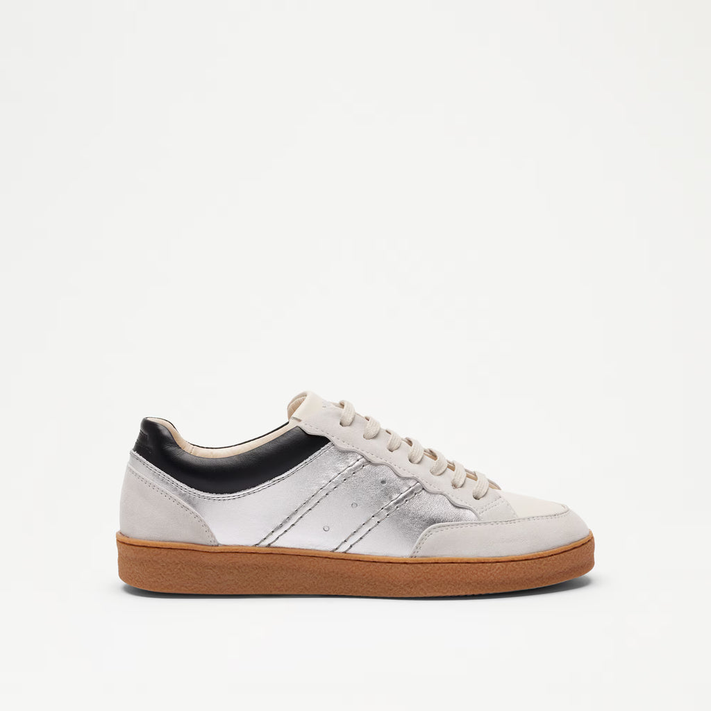 RollerScalloped Lace Up Trainer
