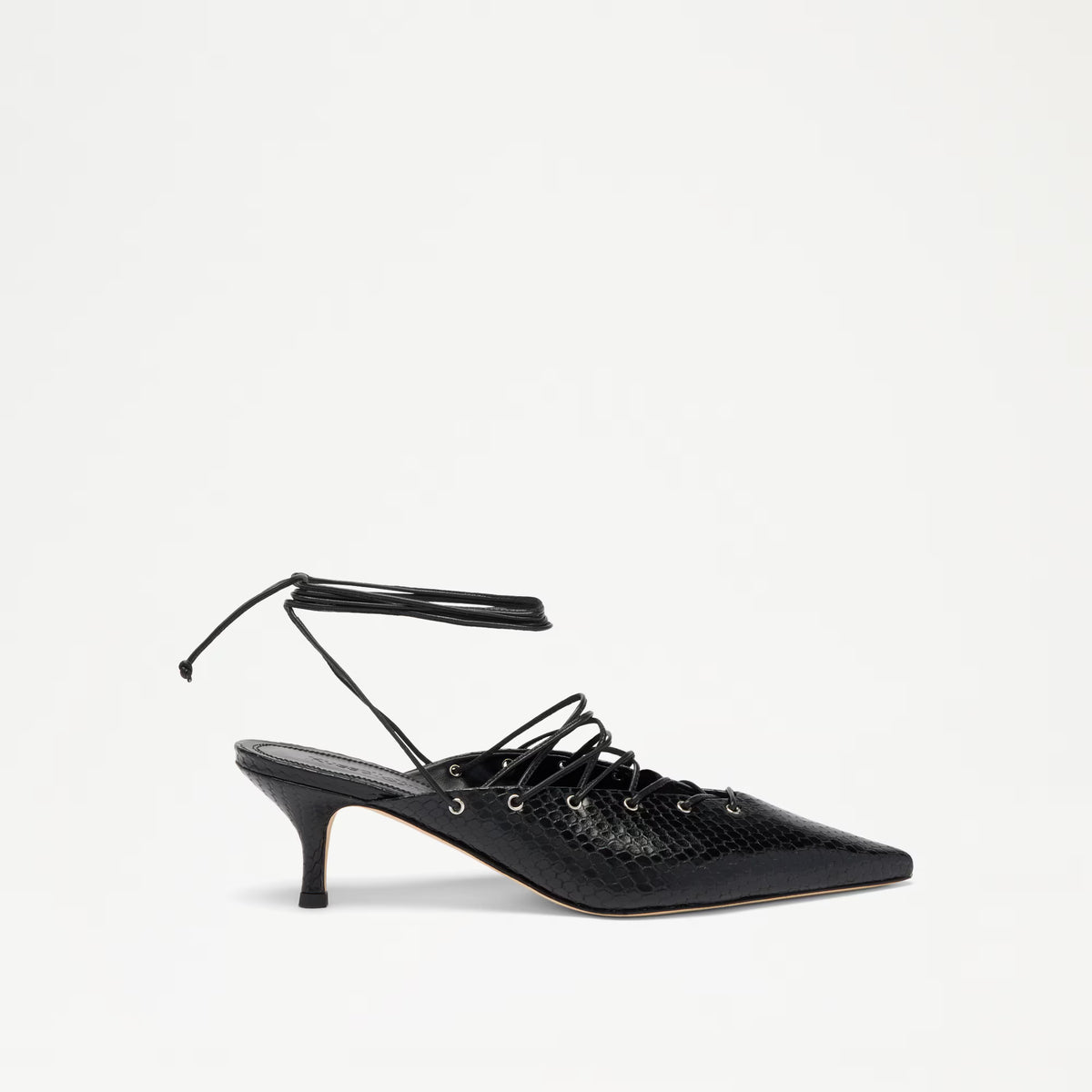 Hillcliffe Lace UpMid Heel Lace Up Court