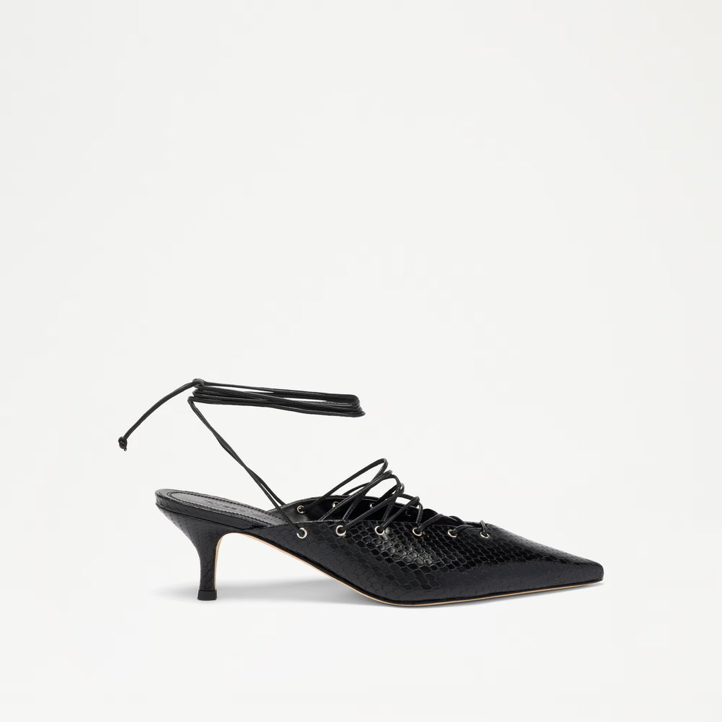Hillcliffe Lace UpMid Heel Lace Up Court