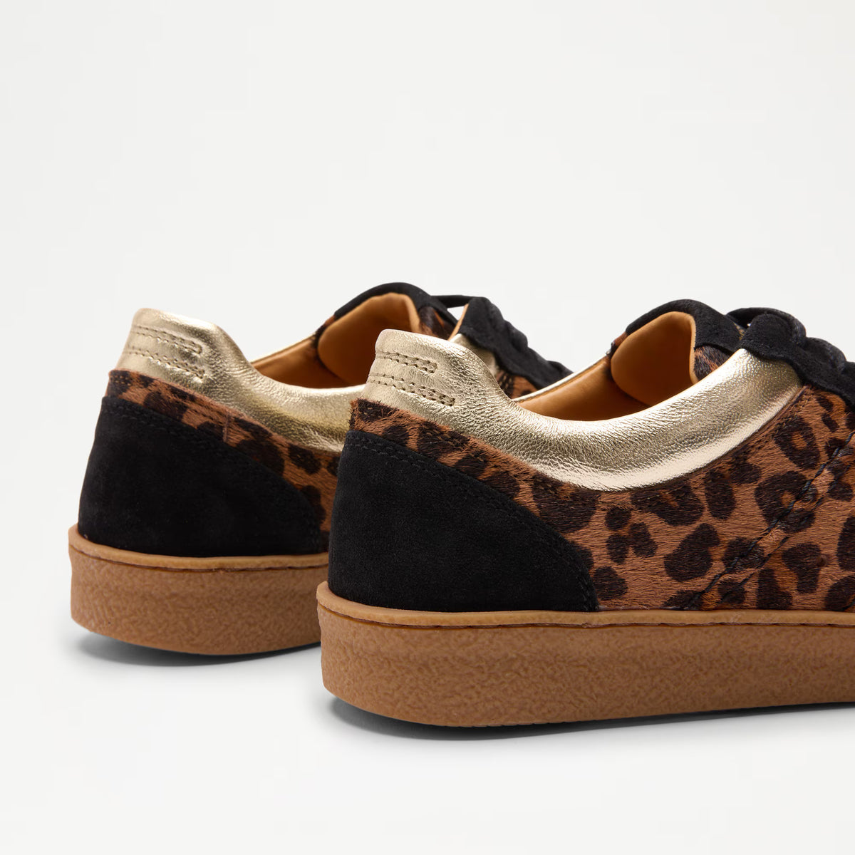 RollerScalloped Lace Up Trainer