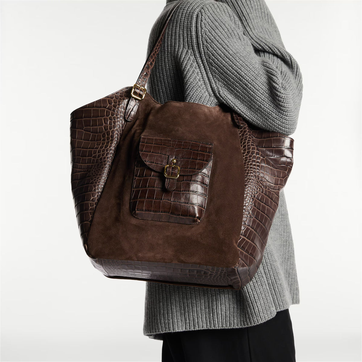 HyperbolaOversized Shoulder Bag