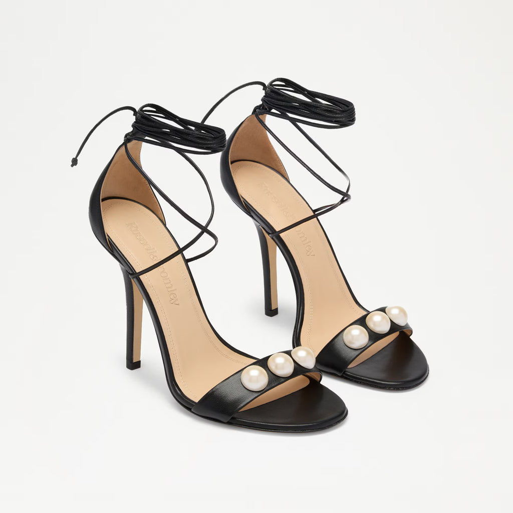 RisleyPearl Embellished Heeled Sandal