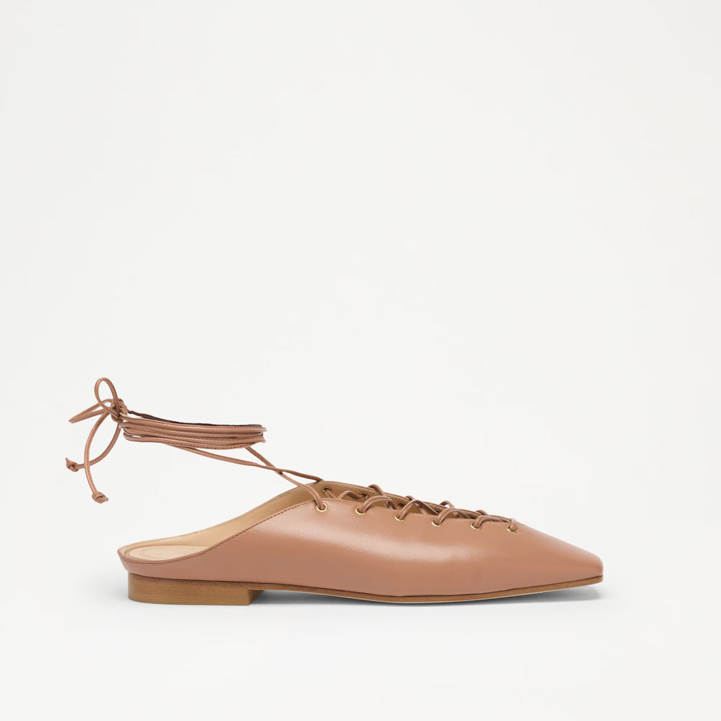 Carden LaceUltra Thin Lace Up Flat