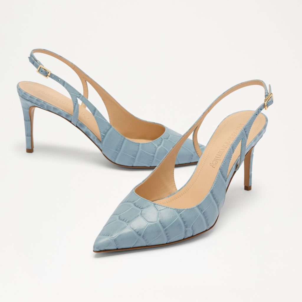 LineyCutout Slingback Heel