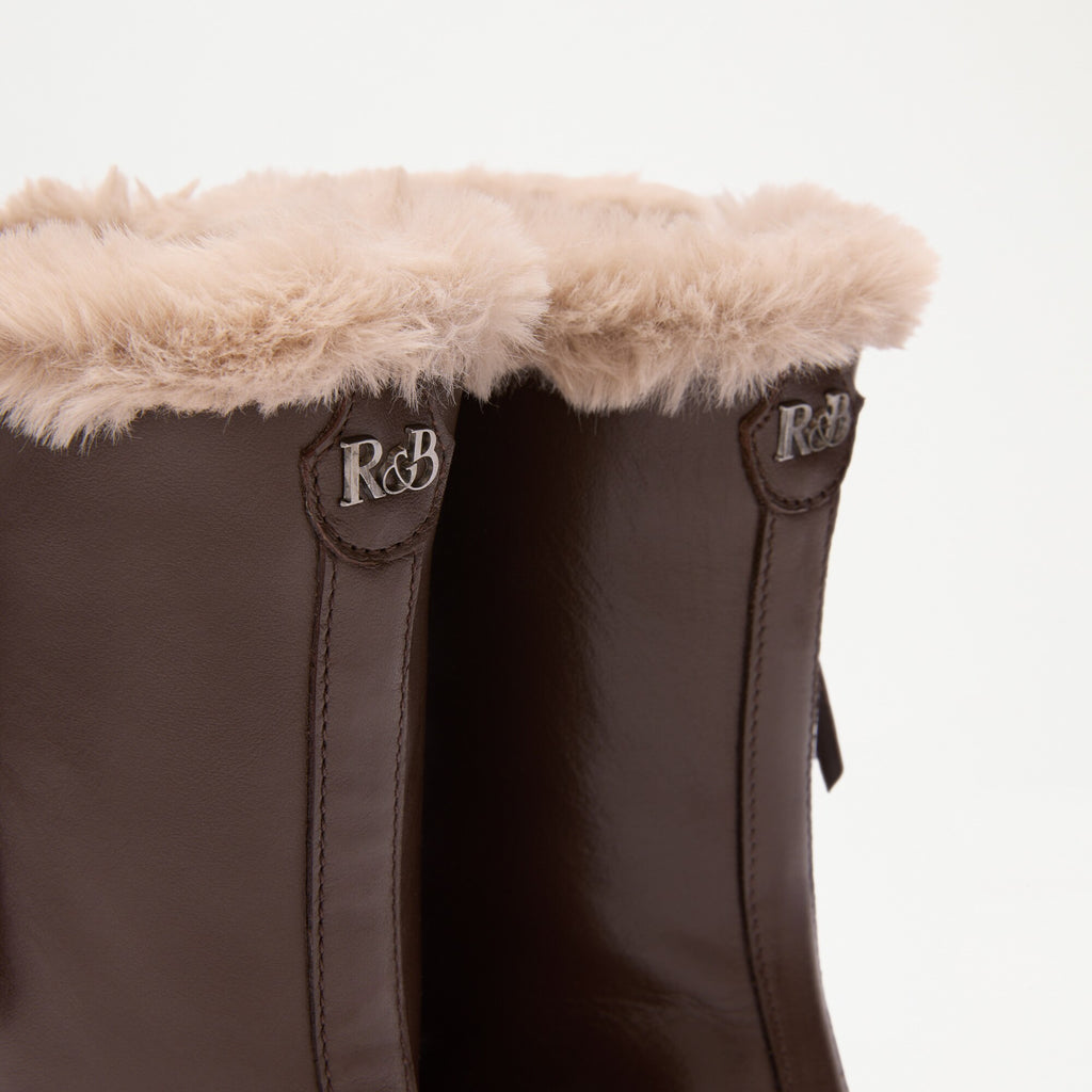 LakeSide Zip Faux Fur Lined Boot