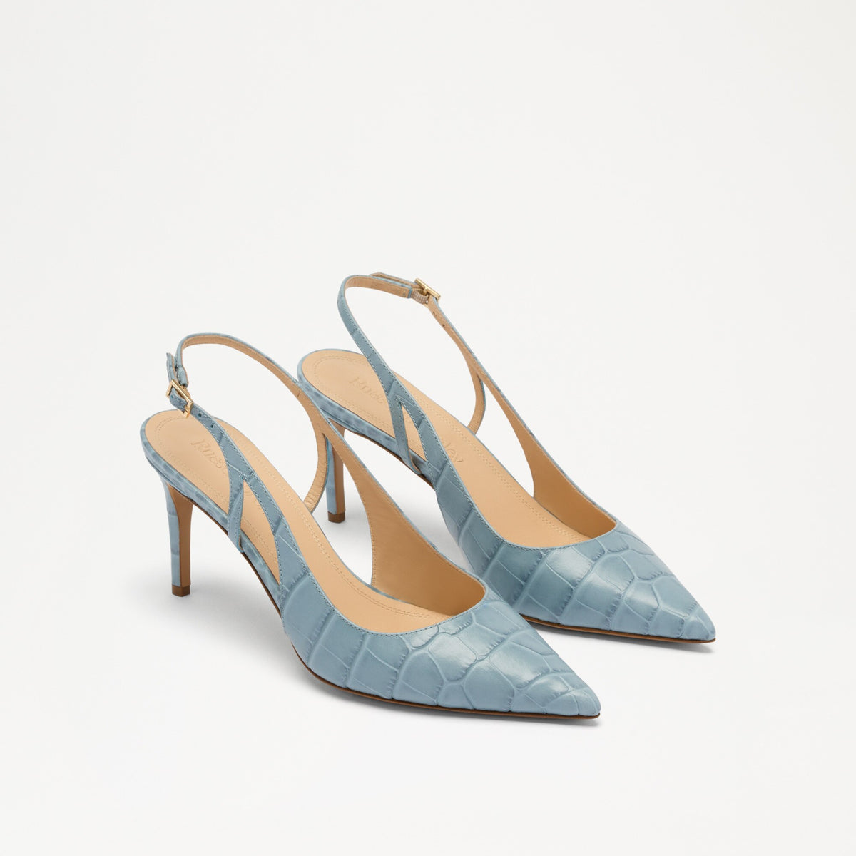 LineyCutout Slingback Heel