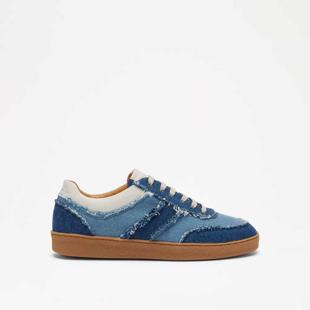 RollerScalloped Lace Up Trainer