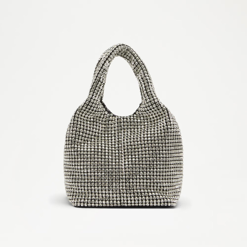 Glisten ToteRhinestone Crystal Bucket Bag